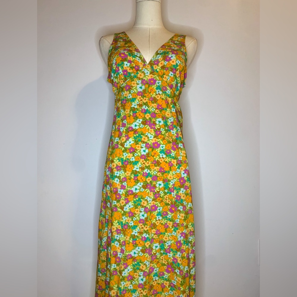 Billabong Floral Maxi Dress, size US S